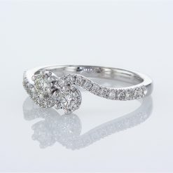 טבעת מעוצבת Violet משובצת יהלומים