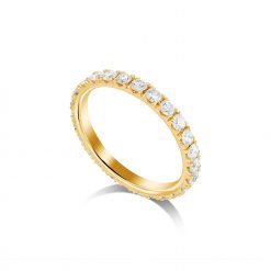 טבעת איטנרניטי זהב צהוב