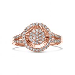 טבעת מעוצבת Shira משובצת יהלומים