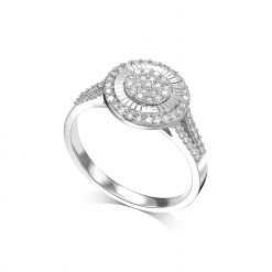 טבעת מעוצבת Shira משובצת יהלומים