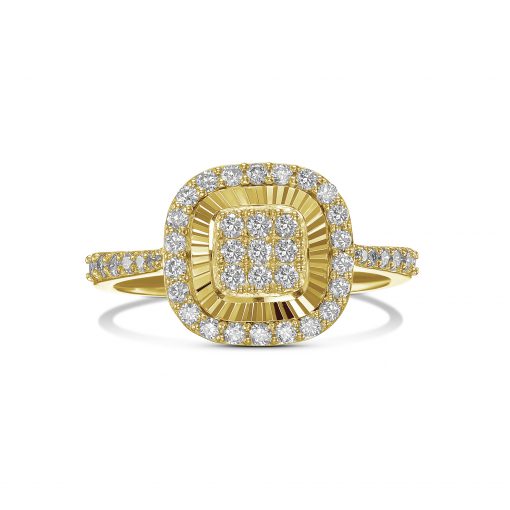 טבעת מעוצבת Rotem משובצת יהלומים