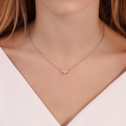תליון שלושה יהלומים – 0.30 קראט 💎