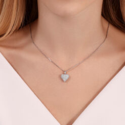 תליון לב נפוח – 0.75 קראט 💎